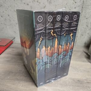 Percy Jackson Book Set Sealed